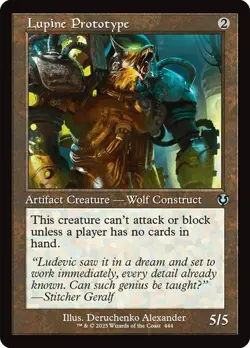 Lupine Prototype (Retro Frame) - Uncommon - INR - Magic MTG NM - Image 1