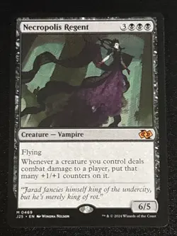 MTG Foundations Jumpstart Necropolis Regent 0469 NM Mythic - Image 1