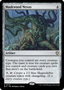 MTG Maskwood Nexus [Bloomburrow Commander] Near Mint Magic - Image 1