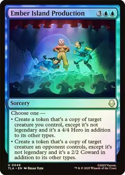 NM Foil Ember Island Production, MTG, Avatar: The Last Airbender, Magic, 48 - Image 1