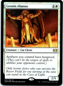Leonin Abunas (Foil) Double Masters, 21 NM - Image 1