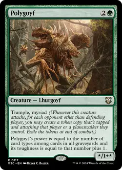 MTG Polygoyf [Modern Horizons 3 Commander] Near Mint Magic - Image 1