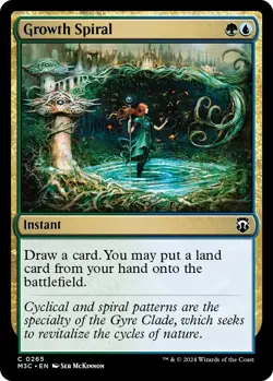MTG Growth Spiral [Modern Horizons 3 Commander] Near Mint Magic - Image 1