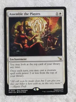 MTG Assemble the Players #3 Murders at Karlov Manor Magic Card Rare NM - Image 1