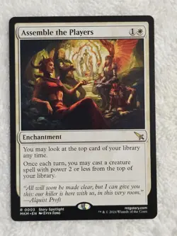 MTG Assemble the Players #3 Murders at Karlov Manor Magic Card Rare NM - Image 2