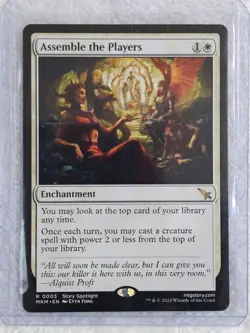 MTG Assemble the Players #3 Murders at Karlov Manor Magic Card Rare NM - Image 4