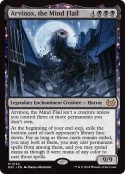 MTG Arvinox, the Mind Flail [Duskmourn: House of Horror Commander] Near Mint Mag - Image 1