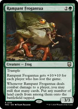 MTG Rampant Frogantua [Modern Horizons 3 Commander] Near Mint Magic - Image 1