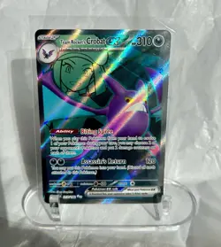 The Pokemon Company Team Rocket's Crobat ex 217/182 Destined Rivals Ultra Rare … - Image 1