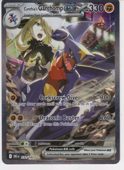 DRI EN-DESTINED RIVALS #232 CYNTHIA'S GARCHOMP 2025 POKEMON EXCELLENT CONDITION - Image 1