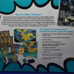 Pokemon TCG Mega Evolution Ascended Heroes Elite Trainer Box ETB Factory Sealed - Image 4