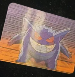 1998 Pokemon Pioner Video Viz Gengar Lenticular Promo Card PIKA-0031D RARE - Image 2