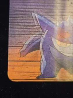 1998 Pokemon Pioner Video Viz Gengar Lenticular Promo Card PIKA-0031D RARE - Image 4
