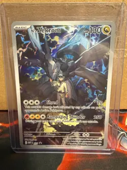 Pokemon TCG N’s Zekrom #031 Black Star Promo Full Art Ascended Heroes Promo NM/M - Image 1