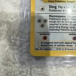 Pokemon Clefairy 40 HP Base Set 5/102 Rare Holo Basic 1999 Wizards TCG - Image 2