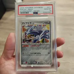 Pokemon Dialga Stormfront 1st Edition Japanese Holo Rare #071 PSA 10 Gem Mint - Image 2