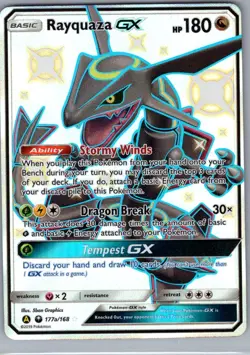 Rayquaza GX 177a/168 Alternate Art Promos - Pokemon Card - NM - Image 1