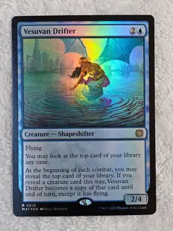MTG Vesuvan Drifter FOIL #10 March of the Machine Aftermath Rare Magic Card NM - Image 1