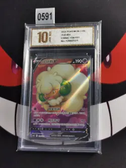 Pokemon TCG S-Chinese Whimsicott V CS6bC 139/131 SR Holo Card-Pyxis gold 10 - Image 1