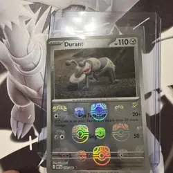 Durant (Master Ball Pattern) 070/086 Uncommon SV: White Flare Pokemon Holo NM - Image 1
