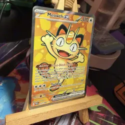 Meowth ex 107/088 Perfect Order Full Art Ultra Rare Holo Pokemon TCG MINT - Image 2