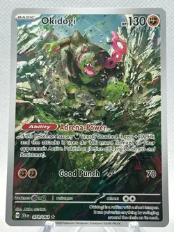 Pokemon TCG: Okidogi 074/064 Shrouded Fable Illustration Rare - Image 1