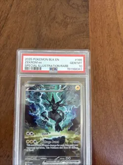 2025 Pokemon Black Bolt Zekrom EX Special Illustration Rare #166 PSA 10 GEM MINT - Image 3