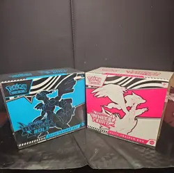 Pokemon Black Bolt and White Flare Elite Trainer Box ETB Set of 2 New Sealed - Image 1
