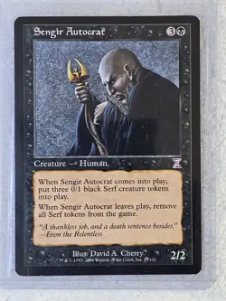 MTG Sengir Autocrat #45 Timeshifted (TSB) Magic Gathering Card Special NM - Image 5