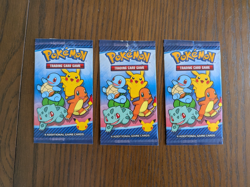x3 Sealed 2021 McDonald's Booster Pack 25th Anniversary Celebrations Pokemon - Image 1