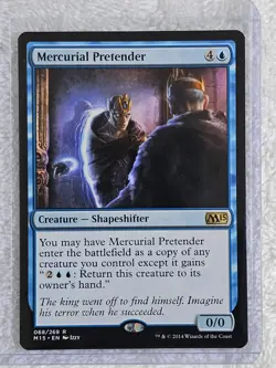 MTG Mercurial Pretender #68 Magic 2015 (M15) Magic Gathering Card Rare NM - Image 4