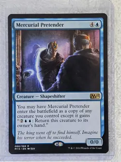 MTG Mercurial Pretender #68 Magic 2015 (M15) Magic Gathering Card Rare NM - Image 5