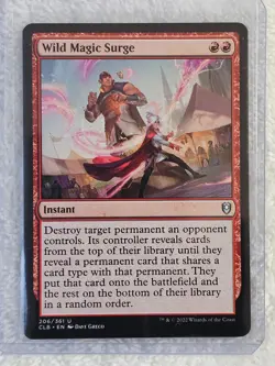 MTG Wild Magic Surge #206 Battle for Baldur's Gate Magic Gathering Card U NM - Image 5