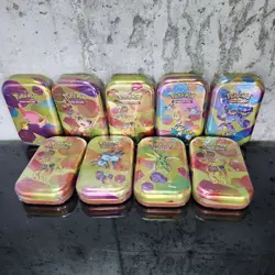 Pokemon TCG 9x 151 Tins sealed - Image 1