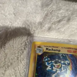 Pokemon Machamp 100 HP Deck Exclusives 8/102 Rare Holo Stage 2 1999 1st Ed - Image 4
