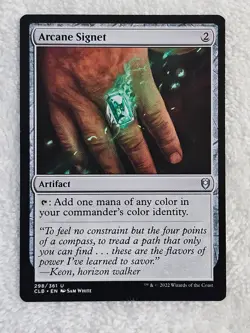 MTG Arcane Signet #298 Battle for Baldur's Gate Magic Gathering Card U NM - Image 2