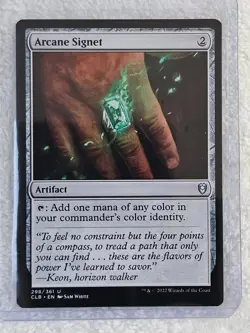 MTG Arcane Signet #298 Battle for Baldur's Gate Magic Gathering Card U NM - Image 4