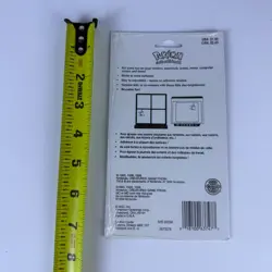 Vintage Pokemon #150 Mewtwo Removable Vinyl Sticker 1999 Nintendo New SEALED - Image 3