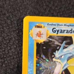 Pokemon TCG Base Set Gyarados 6/102 Holo Rare - Image 3