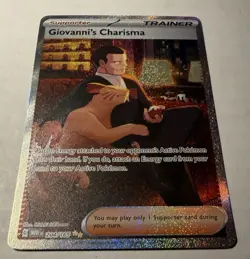 Pokemon Scarlet & Violet 151 - Giovanni’s Charisma SIR NM 204/165 - Image 3