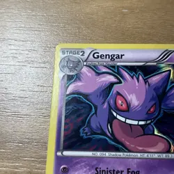 Pokemon TCG XY Generations Gengar Holo Rare Card 35/83LP/Scratches READ DESC! - Image 4