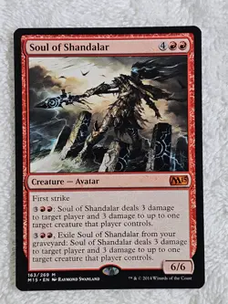 MTG Soul of Shandalar #163 Magic 2015 (M15) Magic Gathering Card Mythic NM - Image 1