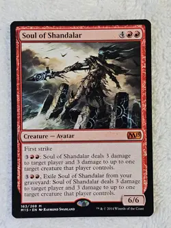 MTG Soul of Shandalar #163 Magic 2015 (M15) Magic Gathering Card Mythic NM - Image 2