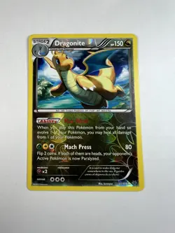Dragonite 51/108 Reverse Holo Rare Pokemon XY Roaring Skies - LP - Image 2