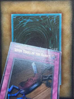 Yugioh Seven Tools of the Bandit MRD-129 Ultra Rare 1st Ed MP - Image 3