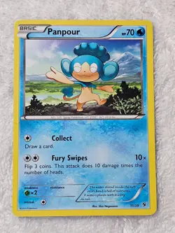 Pokemon TCG Panpour - Kalos Starter Set (KSS) 11/39 2013 Card Near Mint - Image 1