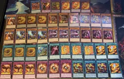 Yugioh Flame Swordsman Deck W/ Extra Deck + Bonus - Image 1
