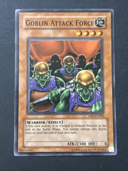 Yugioh Goblin Attack Force DB1-EN202 Super Rare Unlimited NM - Image 1