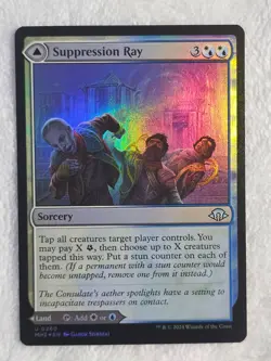 MTG Suppression Ray FOIL Modern Horizons 3 #260 Magic Gathering Card U NM - Image 3