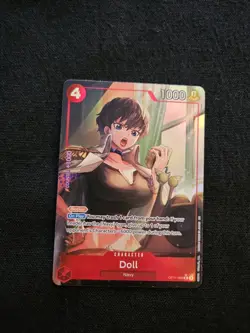 One Piece Doll (Alternate Art) Card OP11-008 A Fist of Divine Speed Foil - Image 1